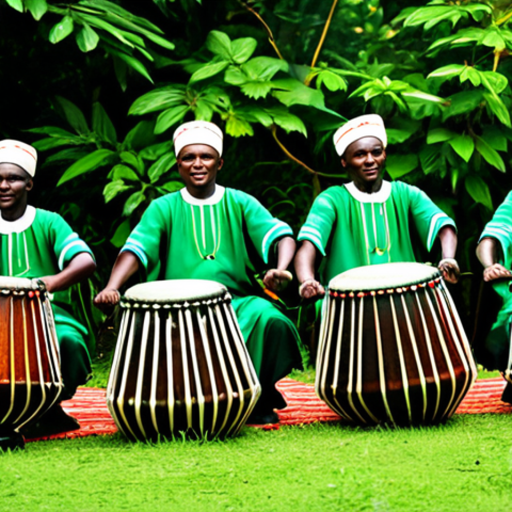 부룬디 유네스코 문화유산 후보 - Royal Drummers of Gish**
"Dynamic shot of Burundi royal drummers performing at the Gish Royal Sanct...